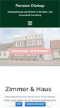 Mobile Screenshot of pension-duerkop.de